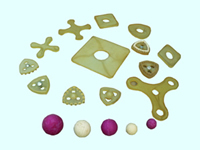 清理塊、推料塊、橡皮球